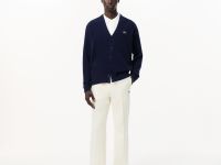 Мужской шерстяной кардиган Lacoste Relaxed Fit