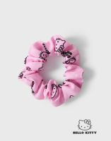 Розовая резинка для волос со сборками и принтом Hello Kitty Глория Джинс