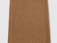 Юбка с шерстью и кашемиром