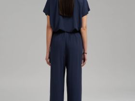 Брюки-палаццо с эластичным поясом