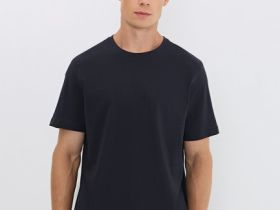 Футболка из хлопка, Синий