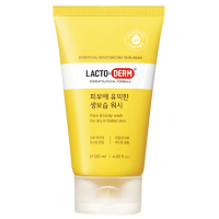 Универсальное очищающее средство для лица и тела LACTODERM Beneficial Moisturizing Skin Wash 120 мл