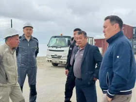 Дмитрий Садовников проверил ход строительства объектов в Мегино-Кангаласском районе