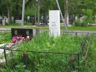 Могила народного артиста РСФСР  Алексея Федоровича Теплова