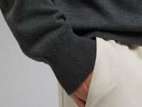 Джемпер-поло с шерстью