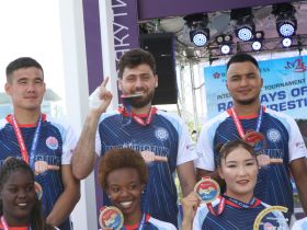 Определены победители международного турнира по мас-рестлингу компании «Железные дороги Якутии»