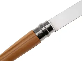 Филейный нож Opinel №10, нержавеющая сталь, рукоять оливковое дерево