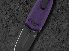 Складной нож Bestech Knives Ququ, сталь 14C28N, рукоять G10, фиолетовый