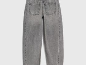 Джинсы Barrel для девочек, Серый