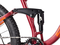Велосипеды Двухподвесы Stark Tactic FS 27.4 HD, год 2024, цвет Красный-Оранжевый, ростовка 20