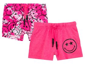 Шорты трикотажные для девочек, 2 шт в комплекте