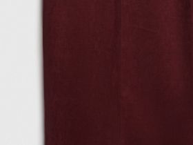 Юбка миди из искусственной замши, Фиолетовый