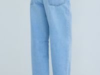 Джинсы Balloon со средней посадкой, Голубой