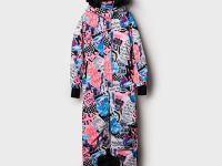 Комбинезон текстильный с полиуретановым покрытием для девочек