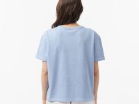 Женская хлопковая футболка Lacoste