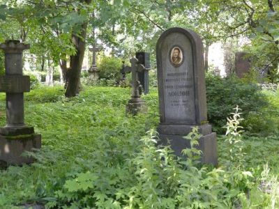 Могила Лондона Е.С. (1868-1939), патофизиолога и биохимика