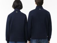 Свитшот Lacoste унисекс с застежкой-молнией с высоким воротом