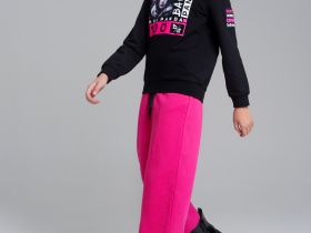 Брюки трикотажные для девочек