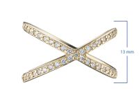 Кольцо из желтого золота э0312кц06200005