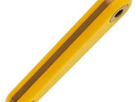 Складной нож Sanrenmu 325S-GY2, сталь 12C27, рукоять G10, желтый