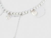 Колье для девочек, Серебряный