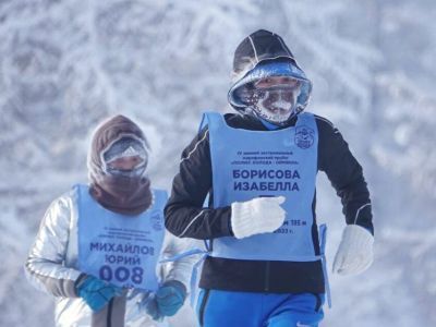 Александр Моедо и Изабелла Борисова одержали победу в марафоне «Полюс Холода-Оймякон»