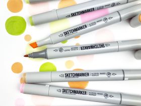Маркер двухсторонний на спиртовой основе Sketchmarker Цвет Фиолетовый минерал