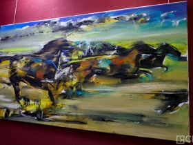 Выставка картин монгольских художников открылась в Якутске