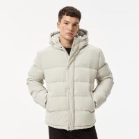 Мужская стёганая куртка Lacoste с капюшоном