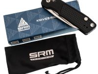 Складной нож SRM Scout 7229-GB, сталь 14C28N, рукоять G10