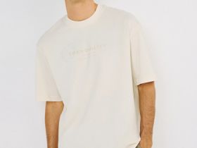 Футболка с принтом, Белый