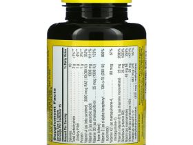 NaturesPlus, Source Of Life, Мультивитаминная и минеральная добавка, без железа, 90 мини-таблеток