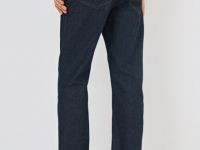 Прямые джинсы, Синий