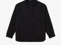 Мужская куртка Lacoste из смеси с овечьей шерстью