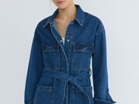 Джинсовая куртка, Синий