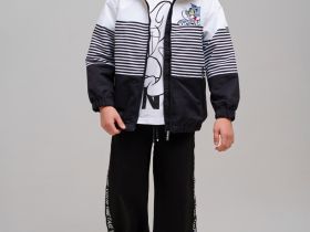 Куртка текстильная с полиуретановым покрытием для мальчиков (ветровка)