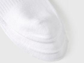 Короткие носки для мальчиков, 3 пары, Белый