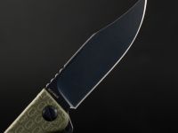 Складной нож Daggerr Leprechaun olive BW DL, сталь 8Cr14MoV, рукоять FRN