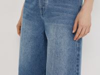 Шорты-бермуды со средней посадкой, Синий