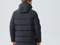 Мужская удлинённая куртка Lacoste с капюшоном