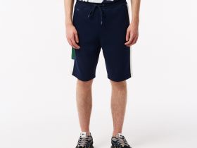 Мужские шорты Lacoste колор-блок