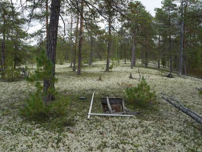 Грунтовый могильник близ Ай-Хар-Санг-Хум-Пупы-Сязи 1/4 (отдельная могила близ кладбища юрт Ай-Хар-Санг-Хум-Пупы-Сязи)
