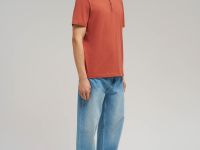 Поло regular fit из хлопкового джерси