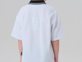 Джемпер трикотажный с воротником поло для мальчиков