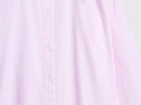 Рубашка из хлопка оксфорд, Розовый