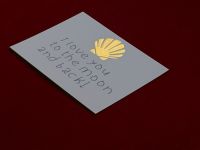 Набор для письма ISKVSSNO Shell (ракушка) B7