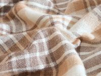 Плед Клетка/Cellule, бежевый