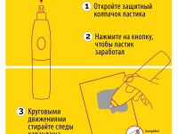 Ластик Малевичъ электрический