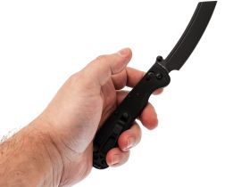 Складной нож Daggerr Begemot Slim All Black, сталь VG-10, рукоять G10