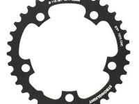 Звезда системы Stronglight Type S 7075-T6 CT? для стандартных двойных шоссейных систем 10/11 (черный 38 BCD 110 мм)